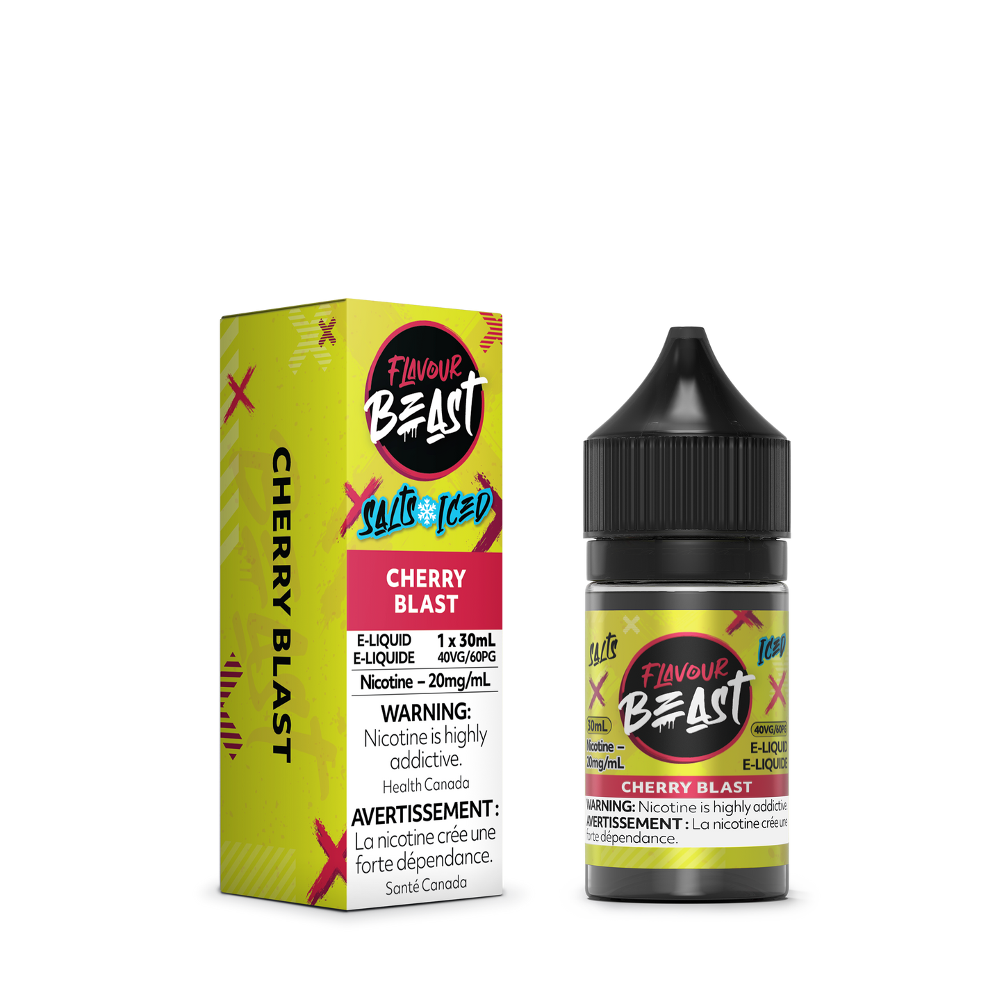 Flavour Beast Salt 20mg/ml - Cherry Blast Iced
