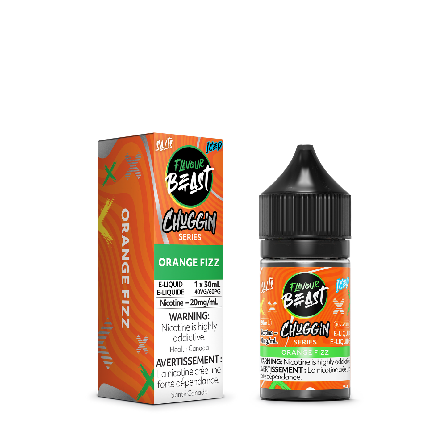 Flavour Beast Salt 20mg/ml - Chuggin Orange Fizz