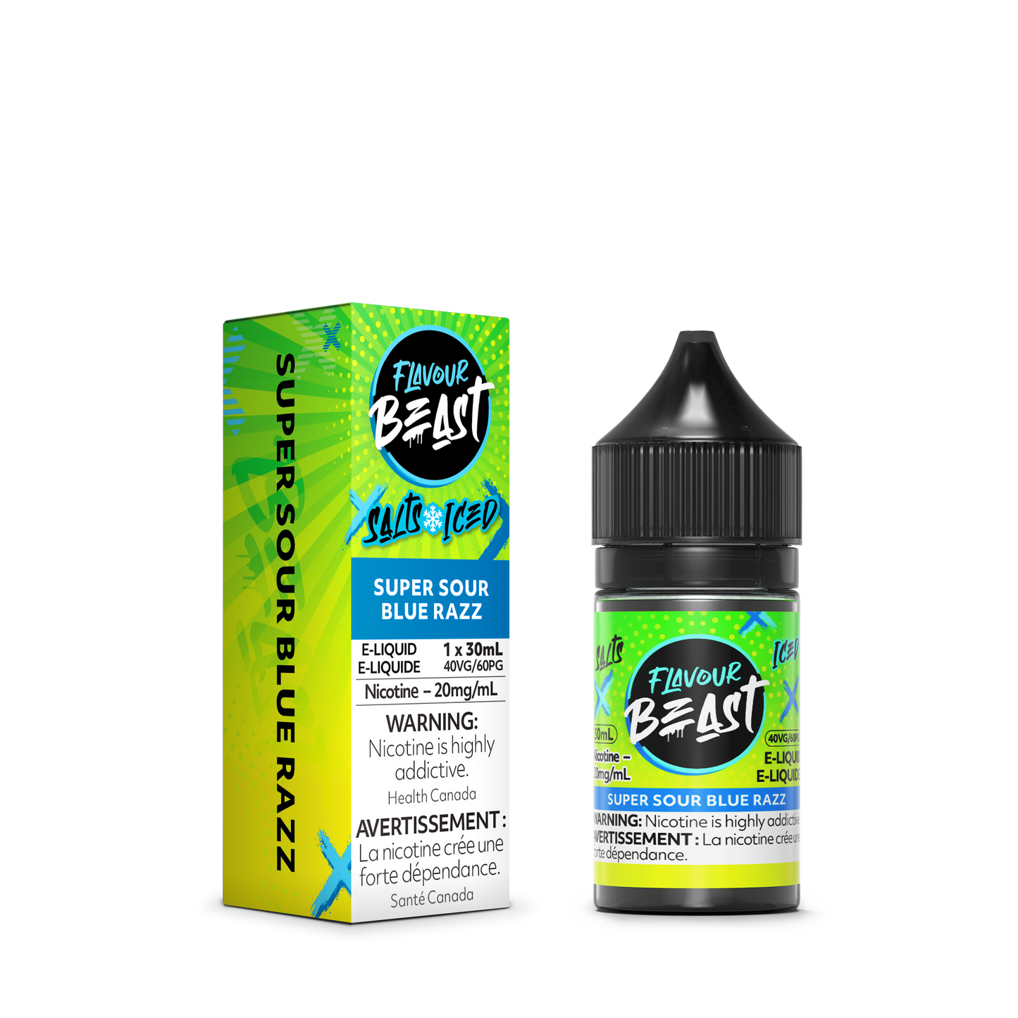 Flavour Beast Salt 20mg/ml - Super Sour Blue Razz