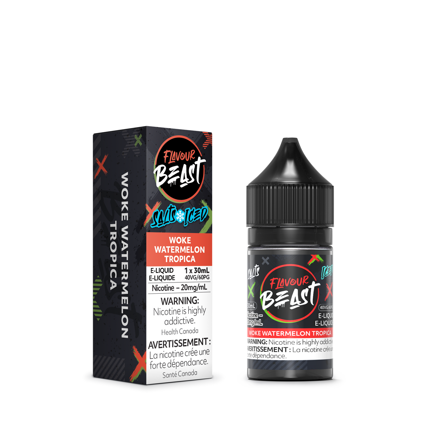 Flavour Beast Salt 20mg/ml - Woke Watermelon Tropica