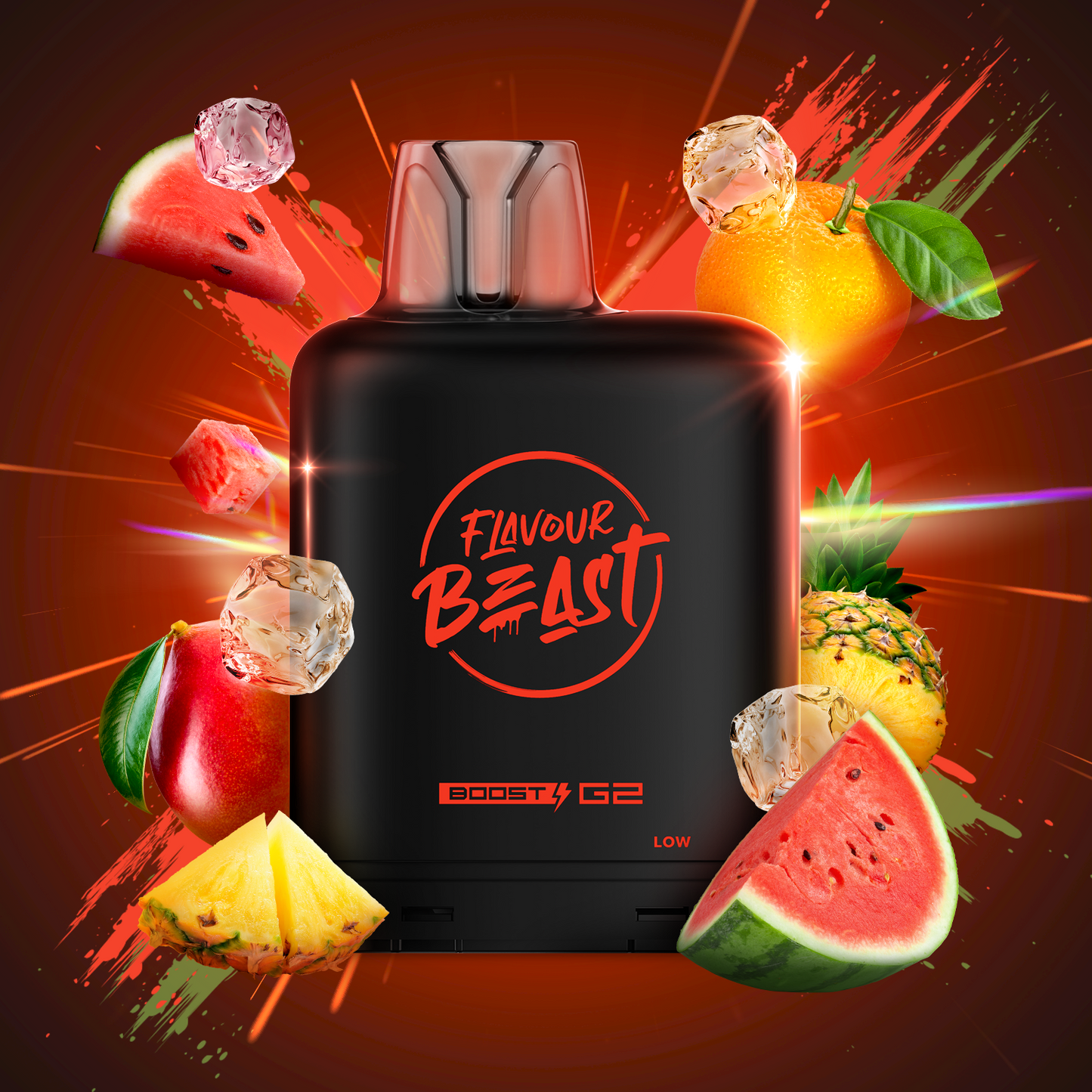 Level X Flavour Beast Boost G2 Pod - Woke Watermelon Tropica Iced
