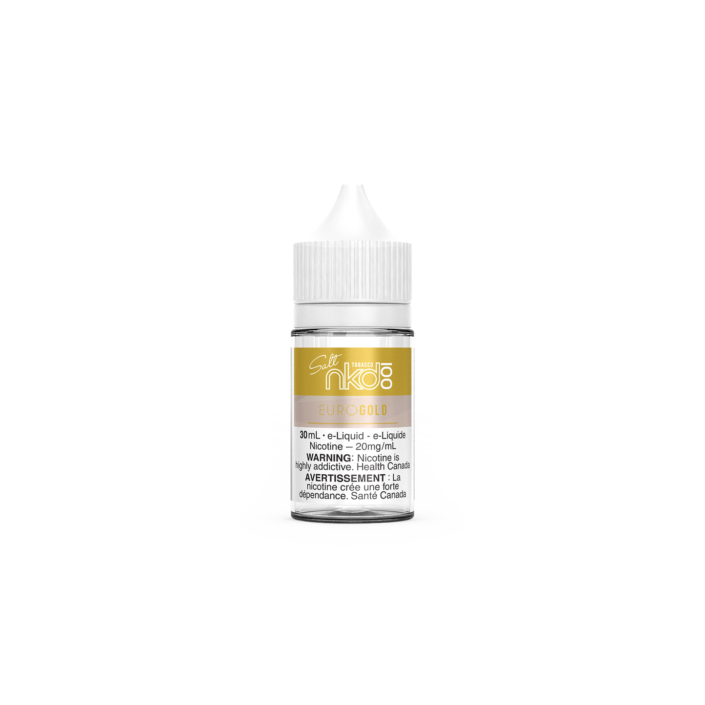 Naked100 Salt 30ml - Euro Gold