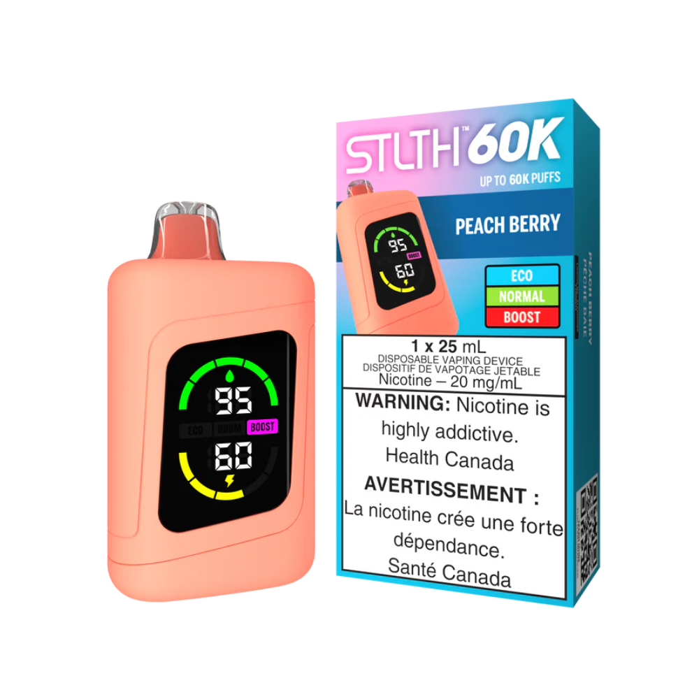 STLTH 60k Disposable Vape - Peach Berry