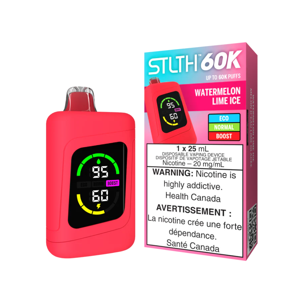 STLTH 60k Disposable Vape - Watermelon Lime Ice