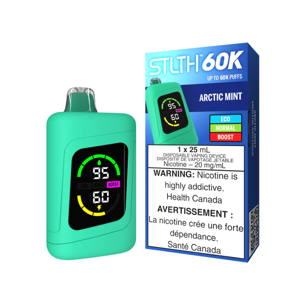 STLTH 60k Disposable Vape - Arctic Mint
