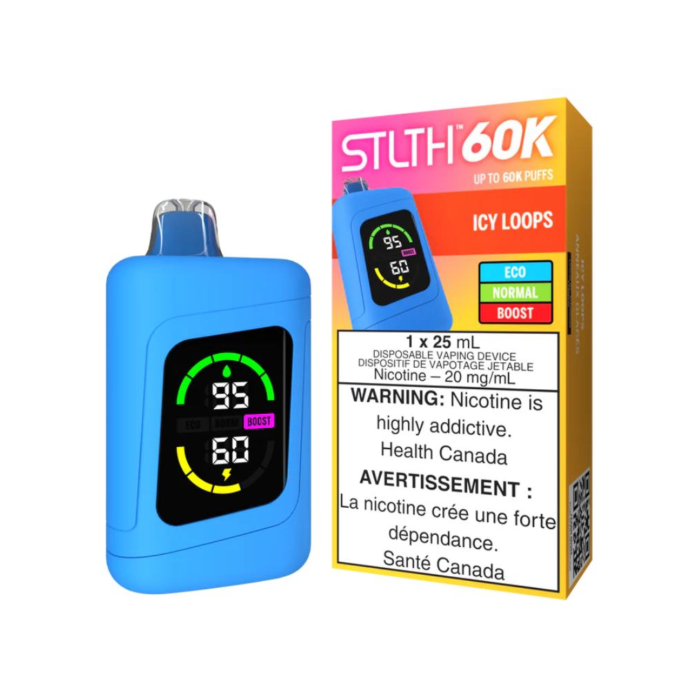 STLTH 60k Disposable Vape - Icy Loops