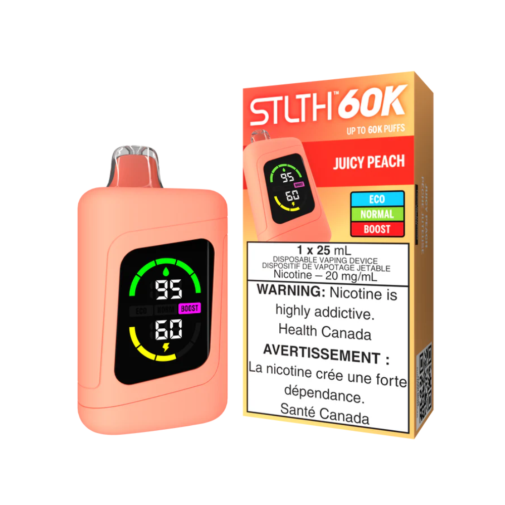 STLTH 60k Disposable Vape - Juicy Peach