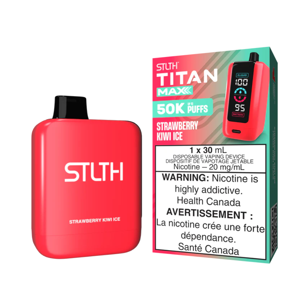 Stlth Titan Max 50K - Strawberry Kiwi Ice