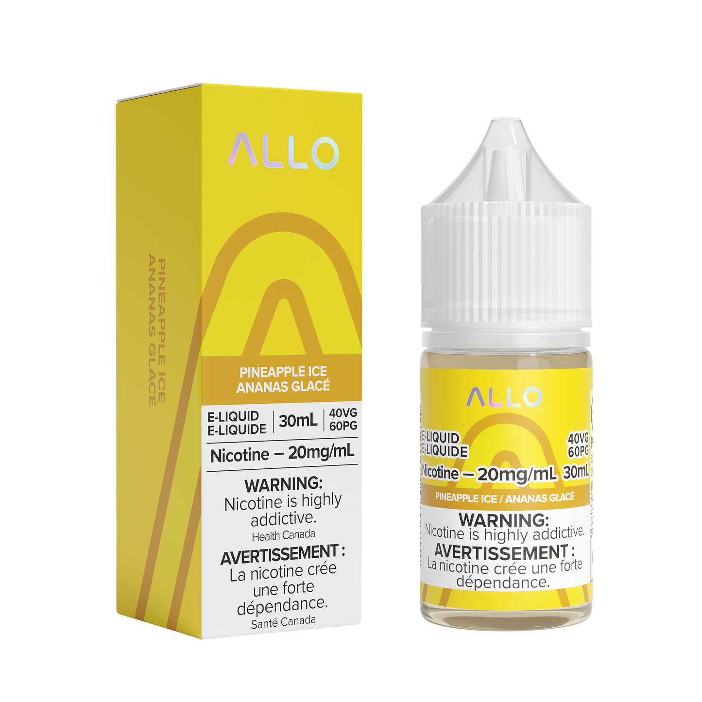 Allo Salt 20mg/ml - Pineapple Ice