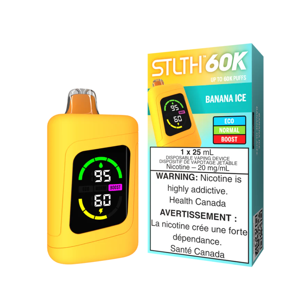STLTH 60k Disposable Vape - Banana Ice