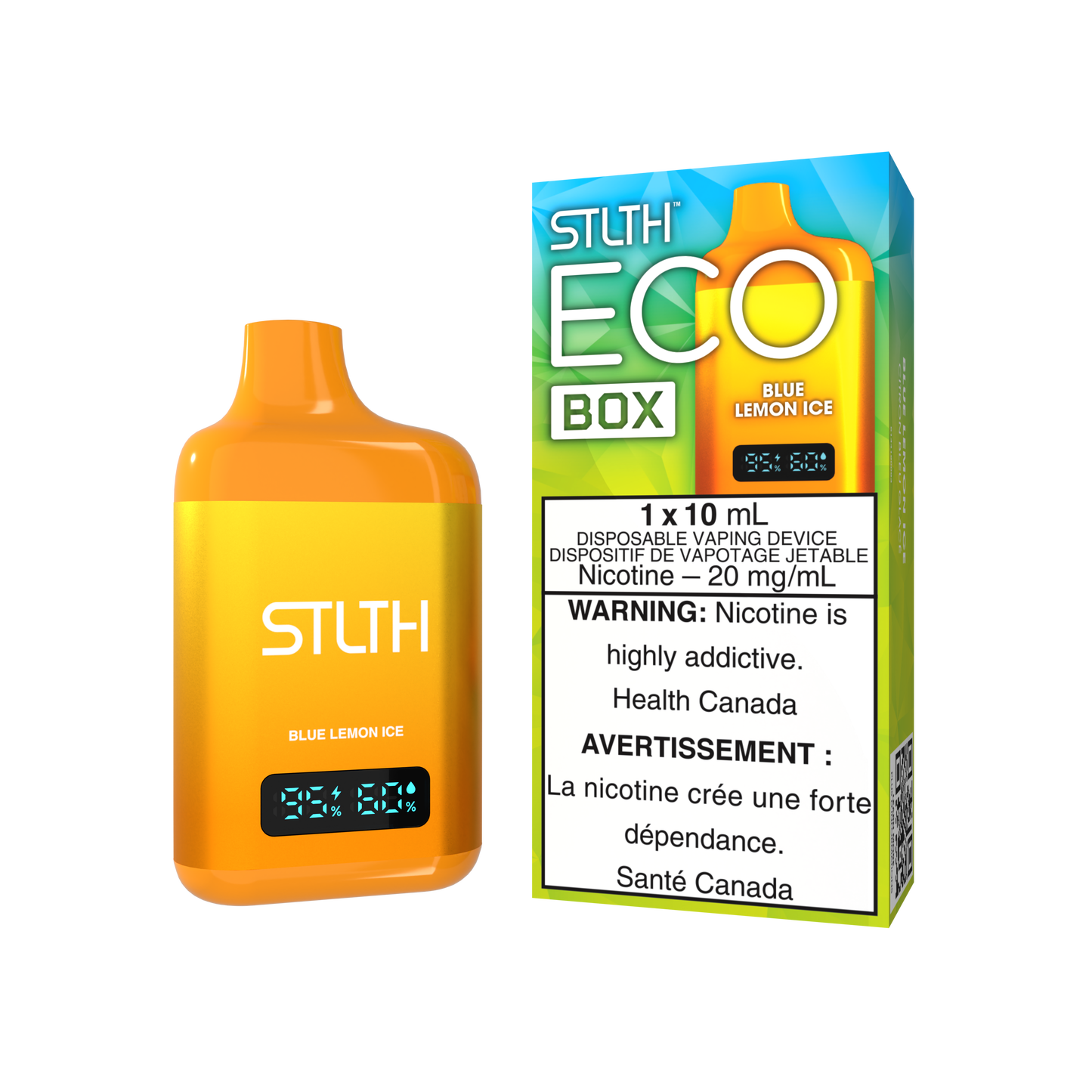 Stlth Eco Box 10ml - Blue Lemon Ice