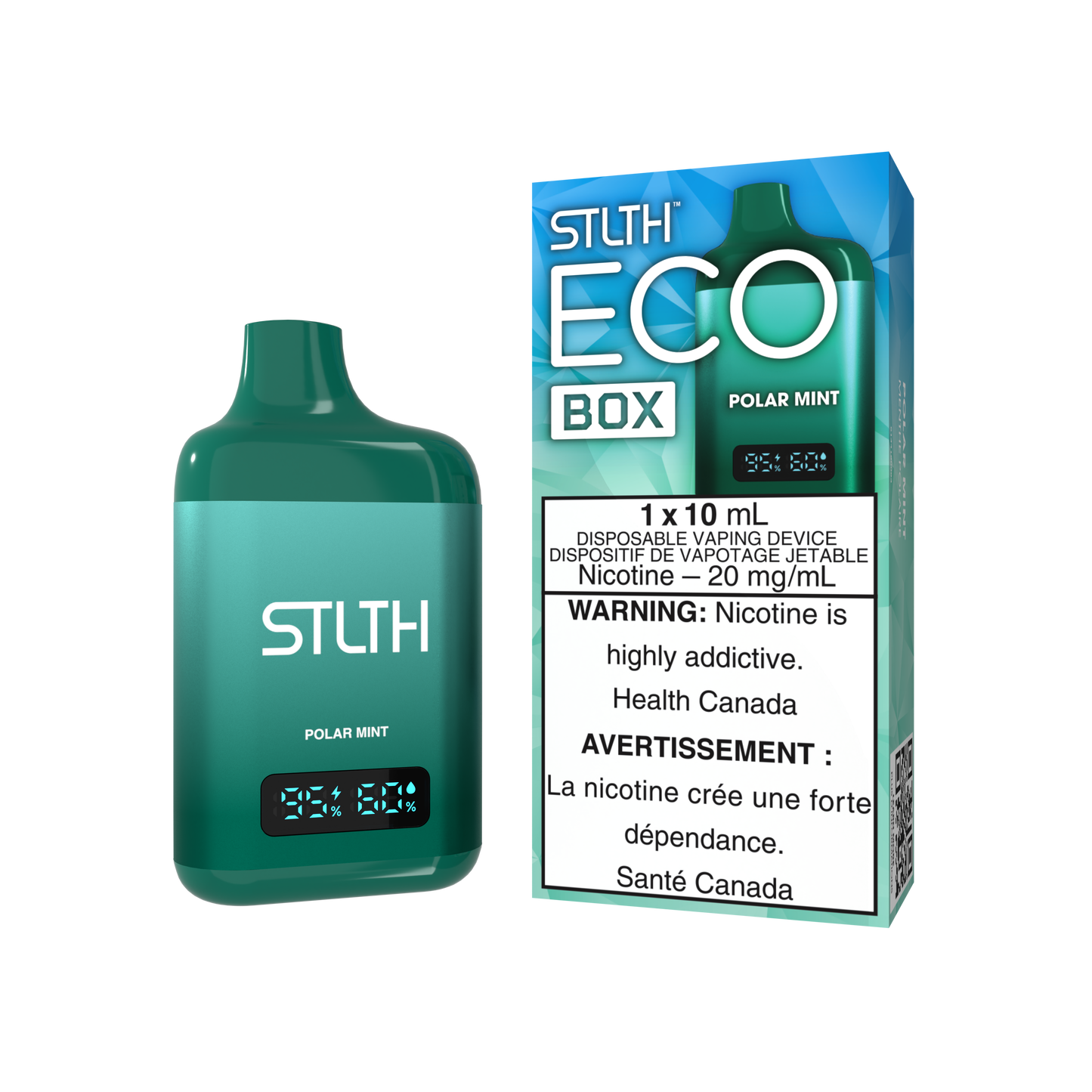 Stlth Eco Box 10ml - Polar Mint
