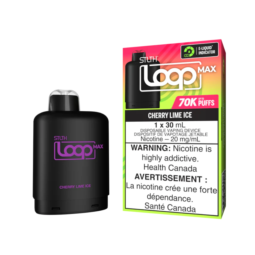 Stlth Loop Max 70K Pod - Cherry Lime Ice