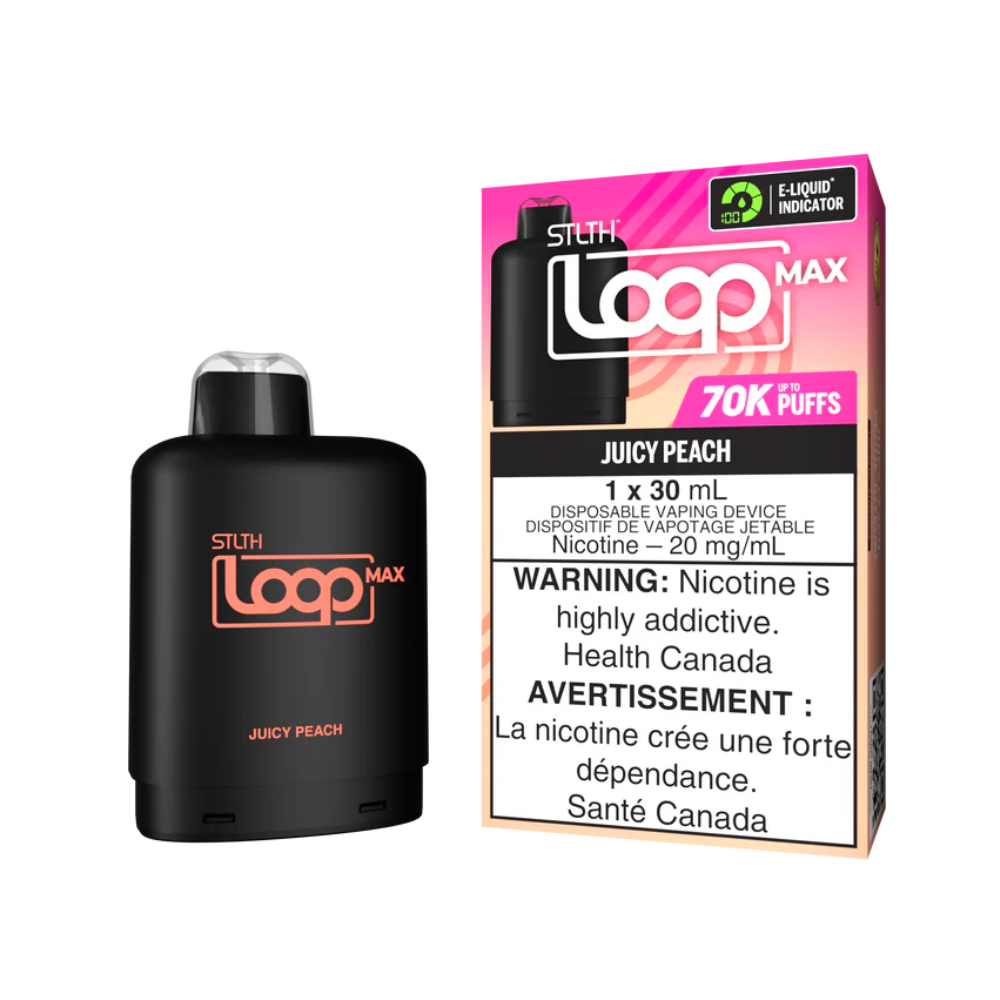 Stlth Loop Max 70K Pod - Juicy Peach