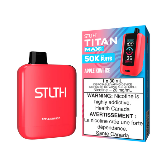 Stlth Titan Max 50K - Apple Kiwi Ice