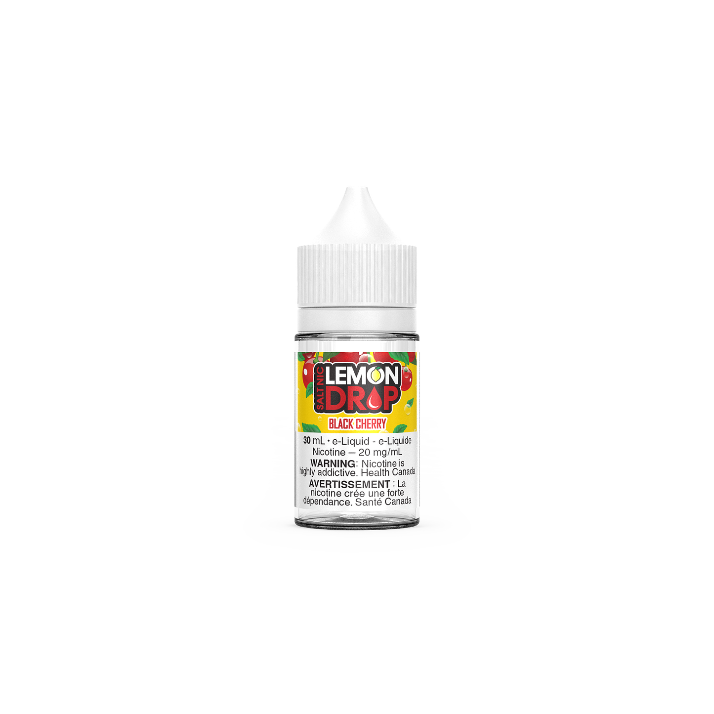 Lemon Drop Salt 30ml - Black Cherry