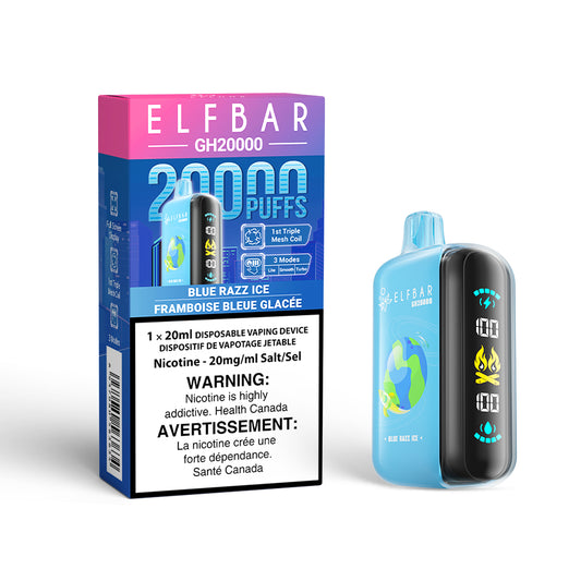 Elf Bar GH20K Disposable Vape - Blue Razz Ice