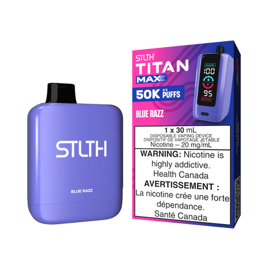 Stlth Titan Max 50K - Blue Razz