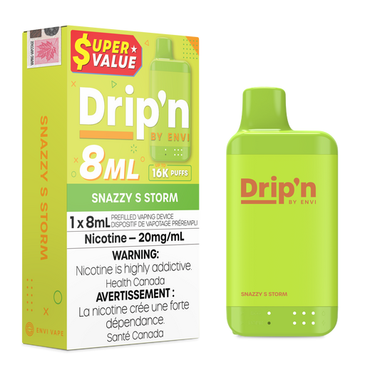 Drip'n 8ml Disposable - Snazzy S Storm