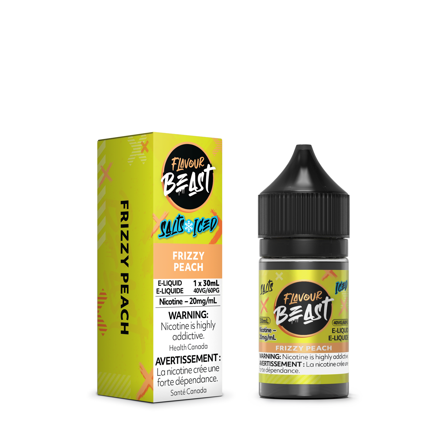 Flavour Beast Salt 20mg/ml - Frizzy Peach Iced