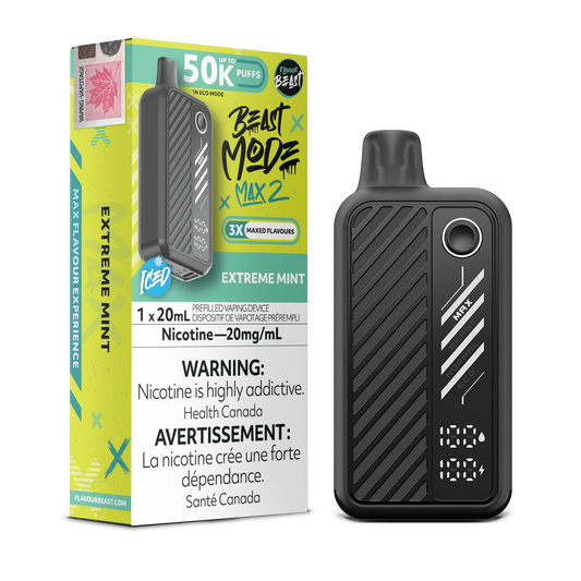 Flavour Beast Mode Max 2 Disposable Vape - Extreme Mint
