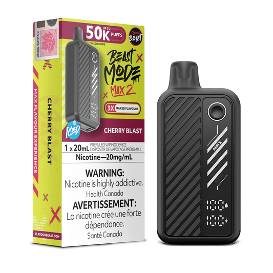 Flavour Beast Mode Max 2 Disposable Vape - Cherry Blast