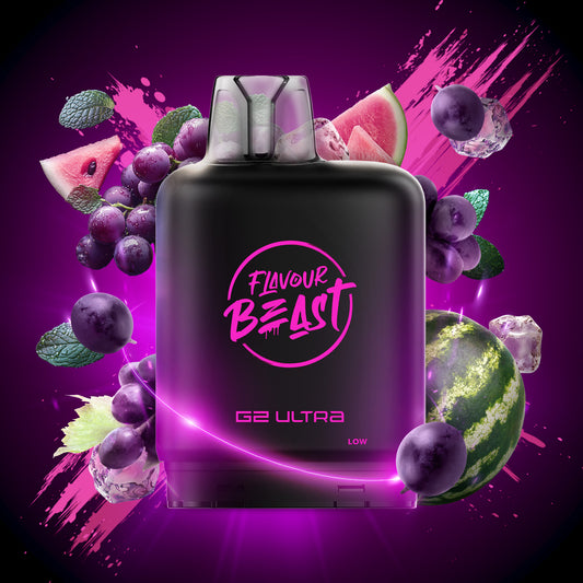 Level X Flavour Beast G2 Ultra - Gleamin' Grape Watermelon Mint