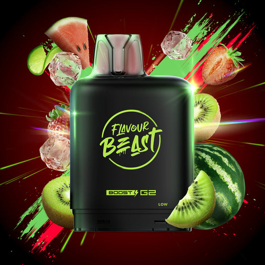 Level X Flavour Beast Boost G2 Pod - Watermelon Strawberry Kiwi Iced