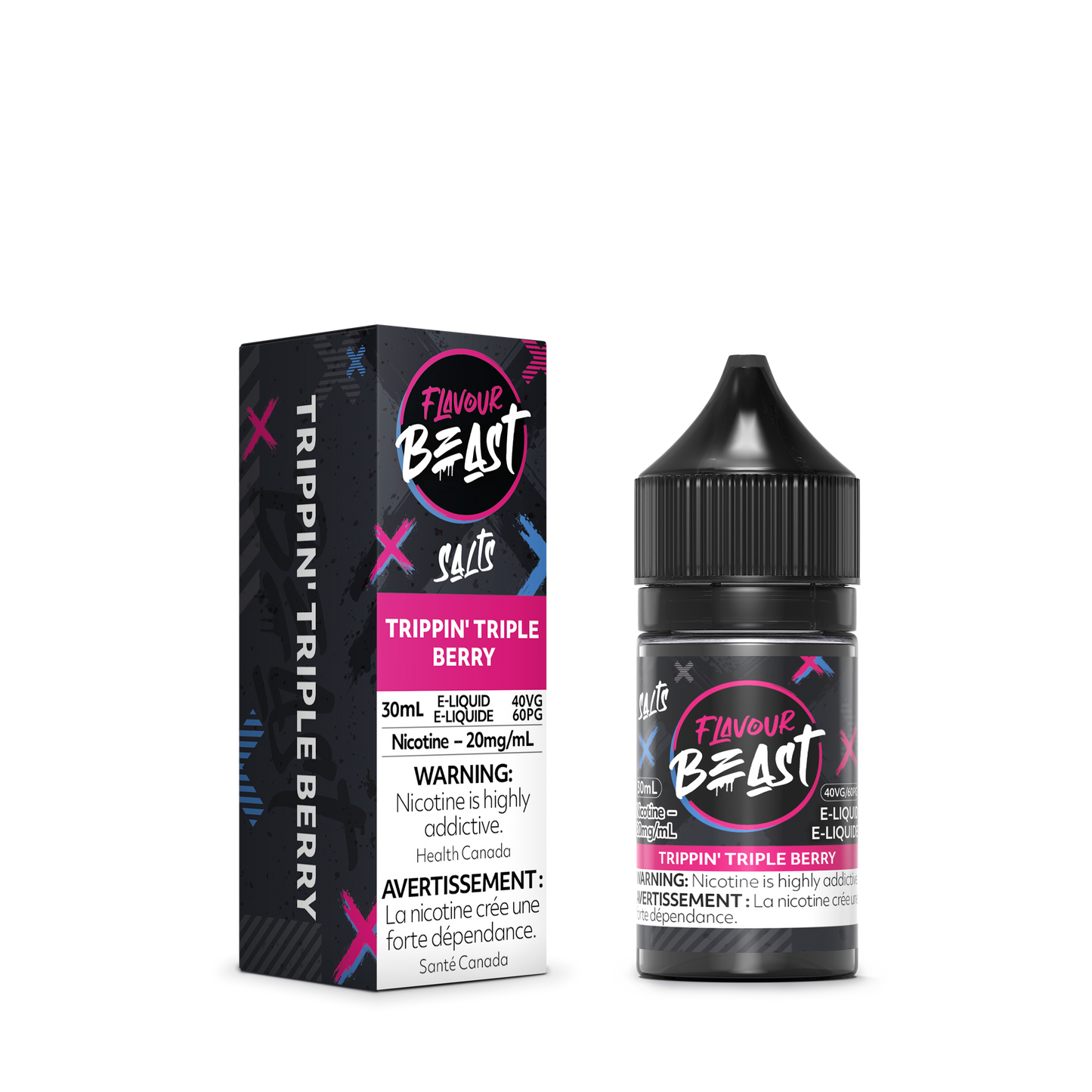 Flavour Beast Salt 20mg/ml - Trippin' Triple Berry