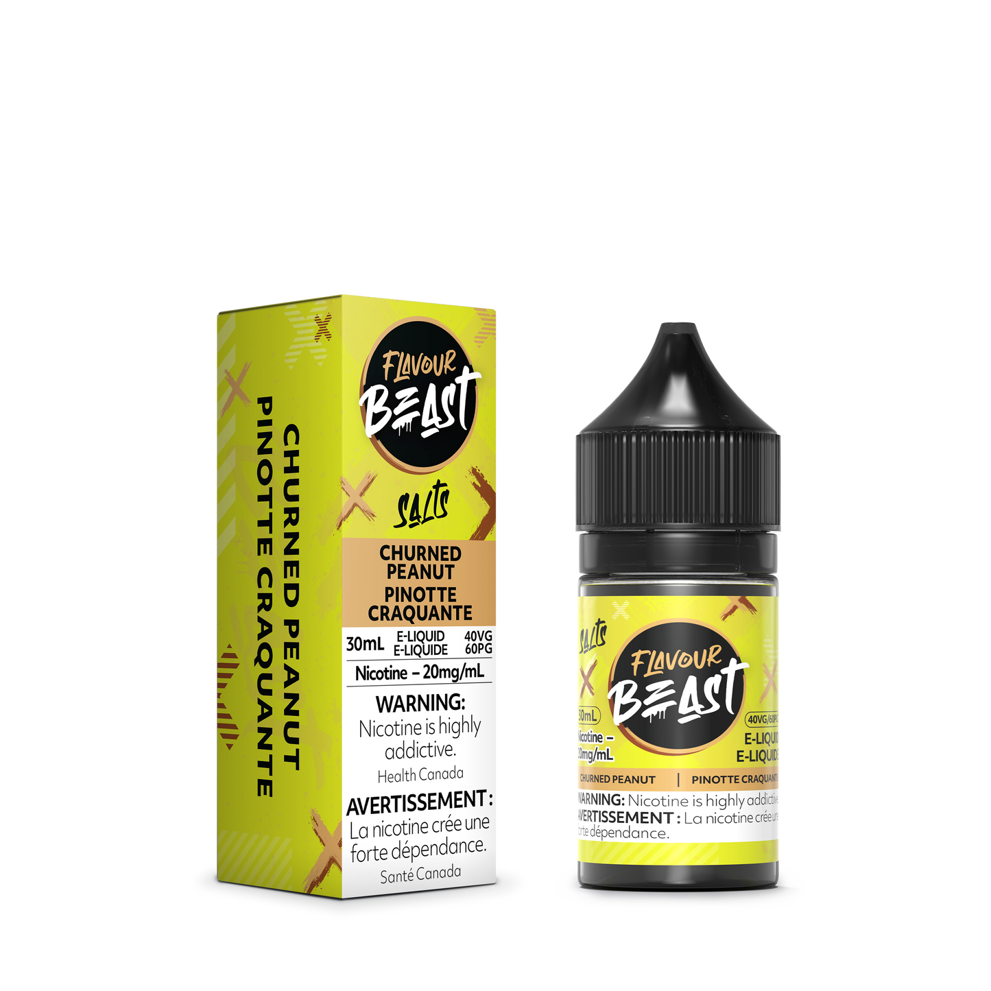 Flavour Beast Salt 20mg/ml - Churned Peanut