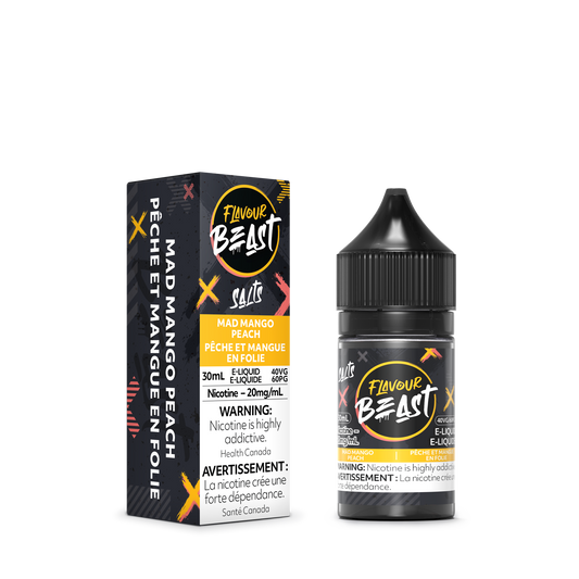 Flavour Beast Salt 20mg/ml - Mad Mango Peach