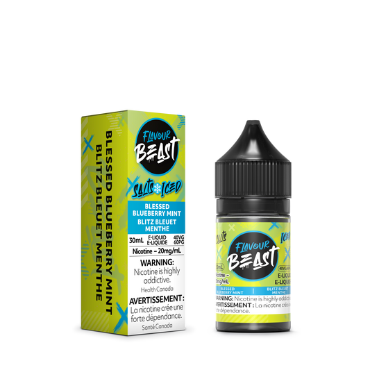 Flavour Beast Salt 20mg/l - Blessed Blueberry Mint Iced