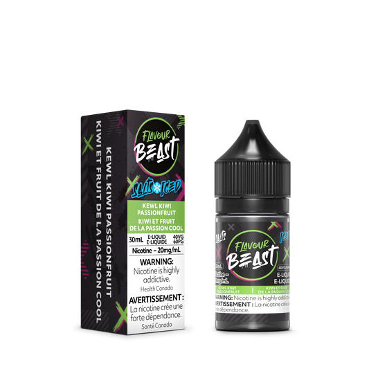 Flavour Beast Salt 20mg/ml - Kewl Kiwi Passionfruit Iced
