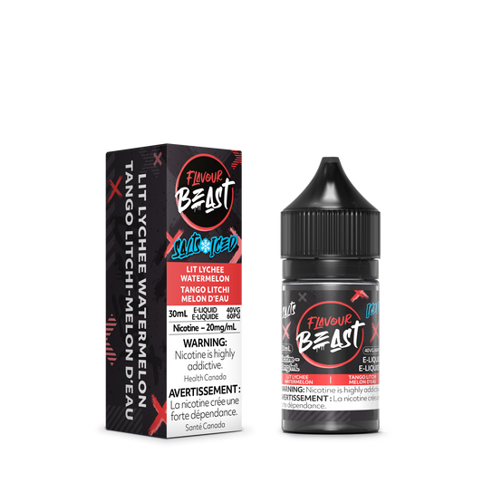 Flavour Beast Salt 20mg/ml - Lit Lychee Watermelon Iced