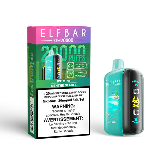 Elf Bar GH20K Disposable Vape - Ice Mint