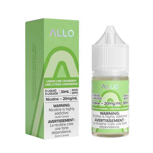 Allo Salt 20mg/ml - Lemon Lime Cranberry