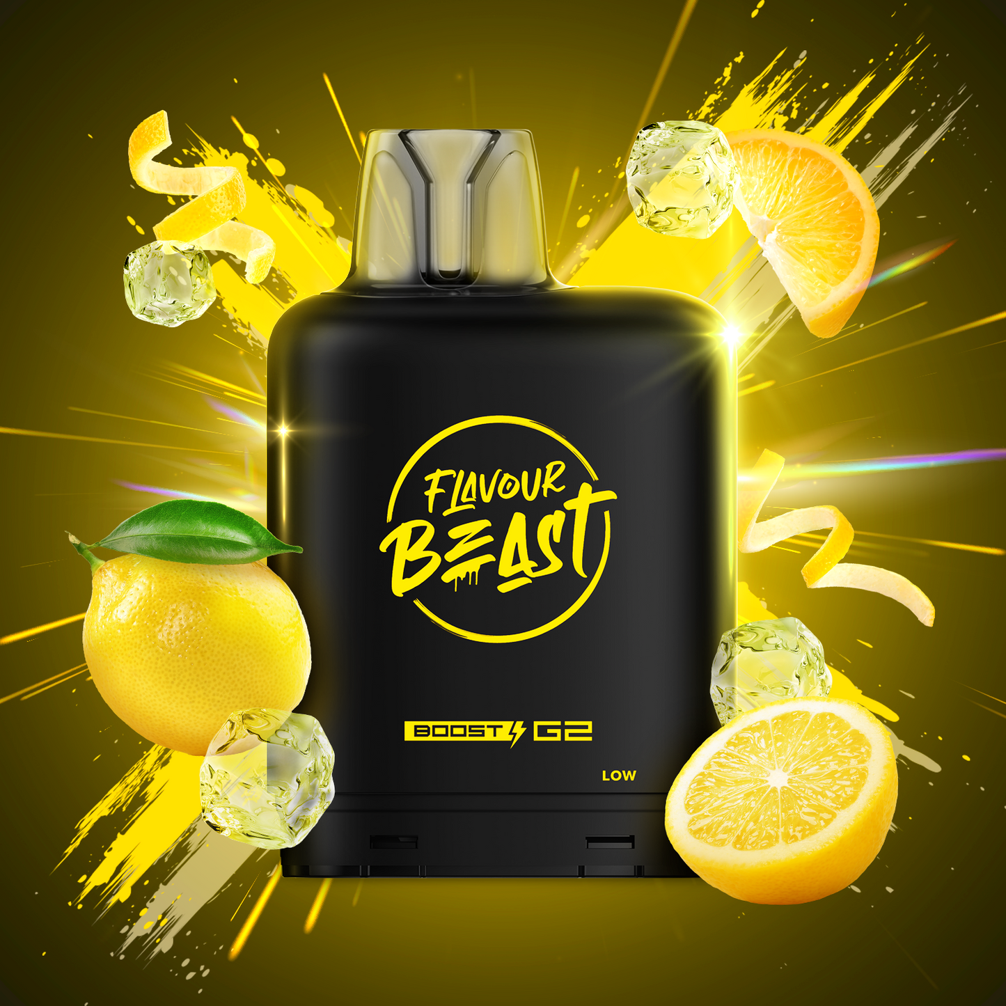 Level X Flavour Beast Boost G2 Pod - Lemon Squeeze Iced
