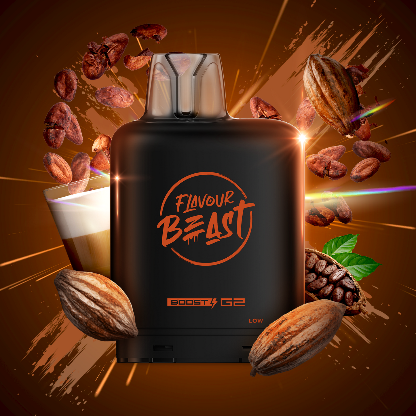 Level X Flavour Beast Boost G2 Pod - Loco Cocoa Latte