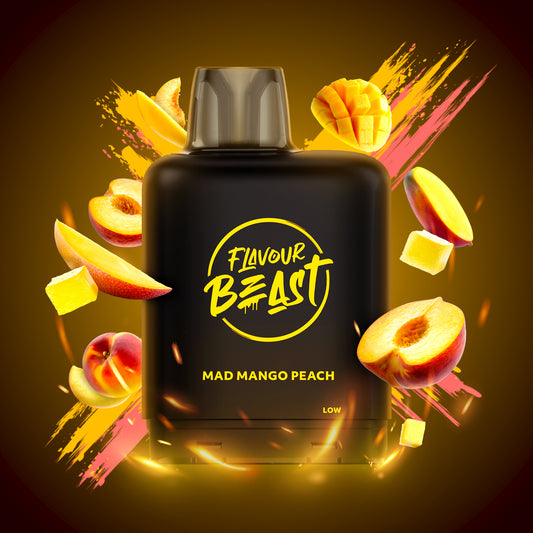 Level X Flavour Beast Boost G2 Pod - Mad Mango Peach