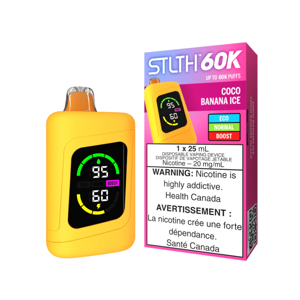 STLTH 60k Disposable Vape - Coco Banana Ice