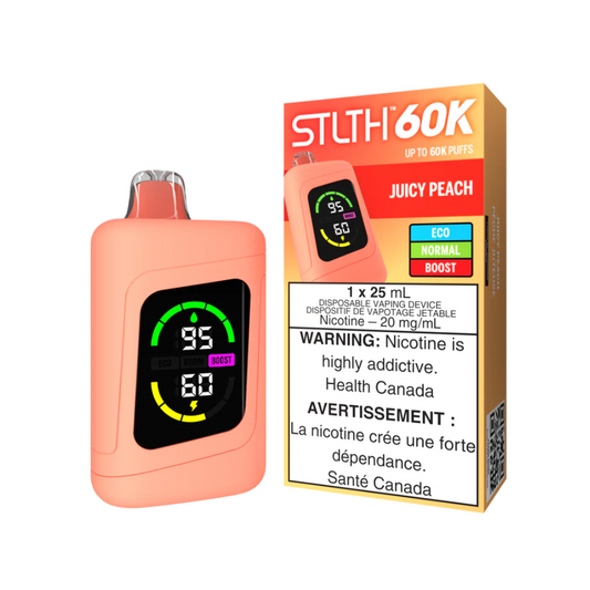 STLTH 60k Disposable Vape - Juicy Peach