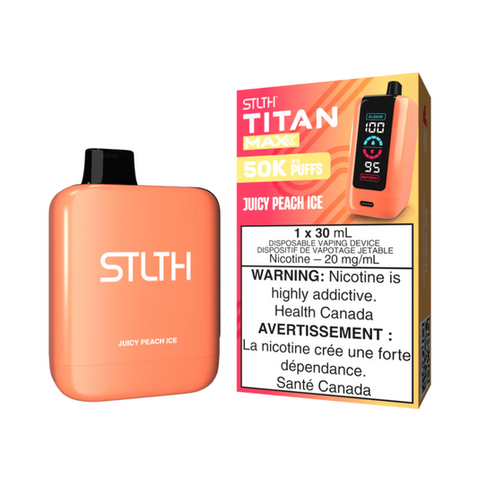 Stlth Titan Max 50K - Juicy Peach Ice