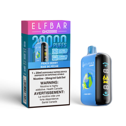 Elf Bar GH20K Disposable Vape - Peach Berry