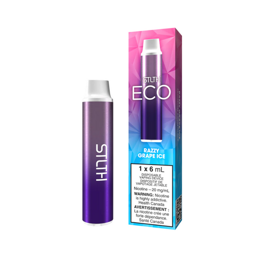 Stlth Eco 6ml - Razzy Grape Ice