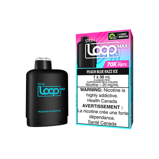 Stlth Loop Max 70K Pod - Peach Blue Razz