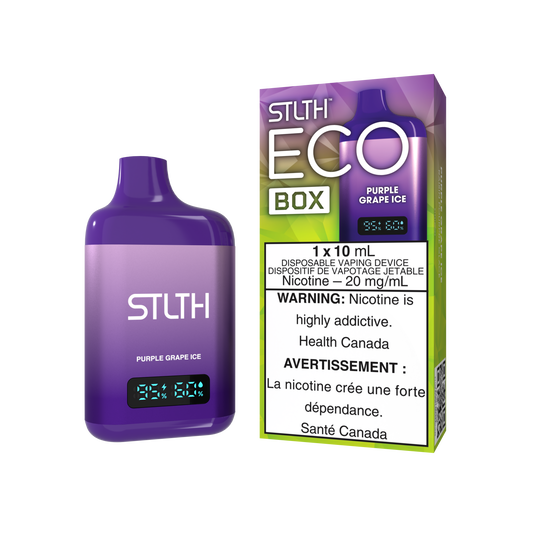Stlth Eco Box 10ml - Purple Grape Ice