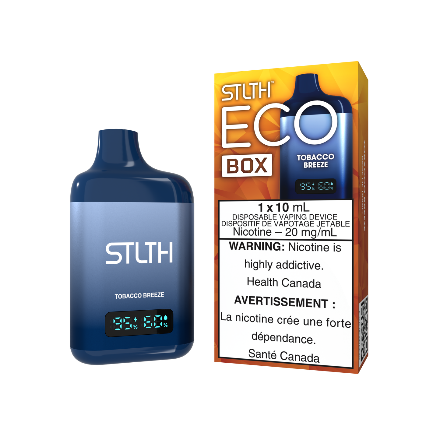 Stlth Eco Box 10ml - Tobacco Breeze