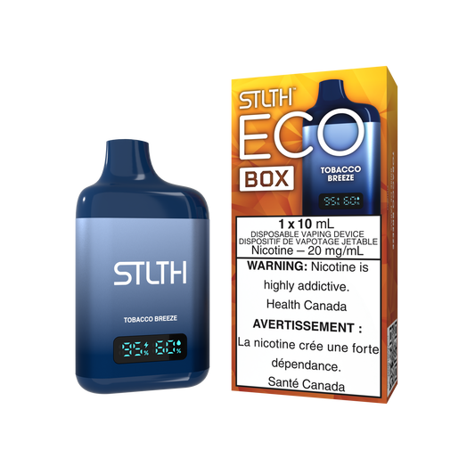Stlth Eco Box 10ml - Tobacco Breeze