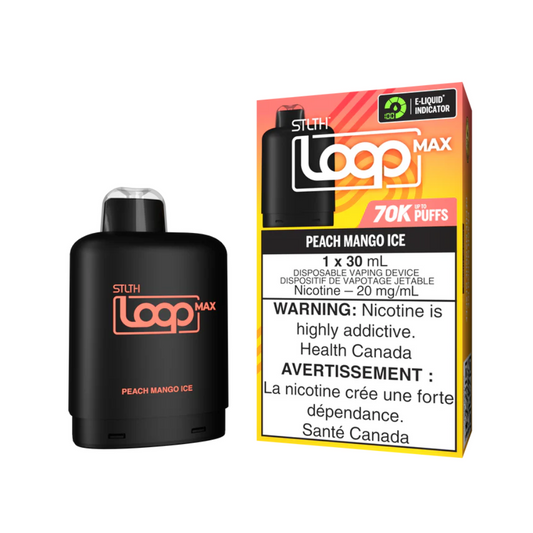Stlth Loop Max 70K Pod - Peach Mango Ice