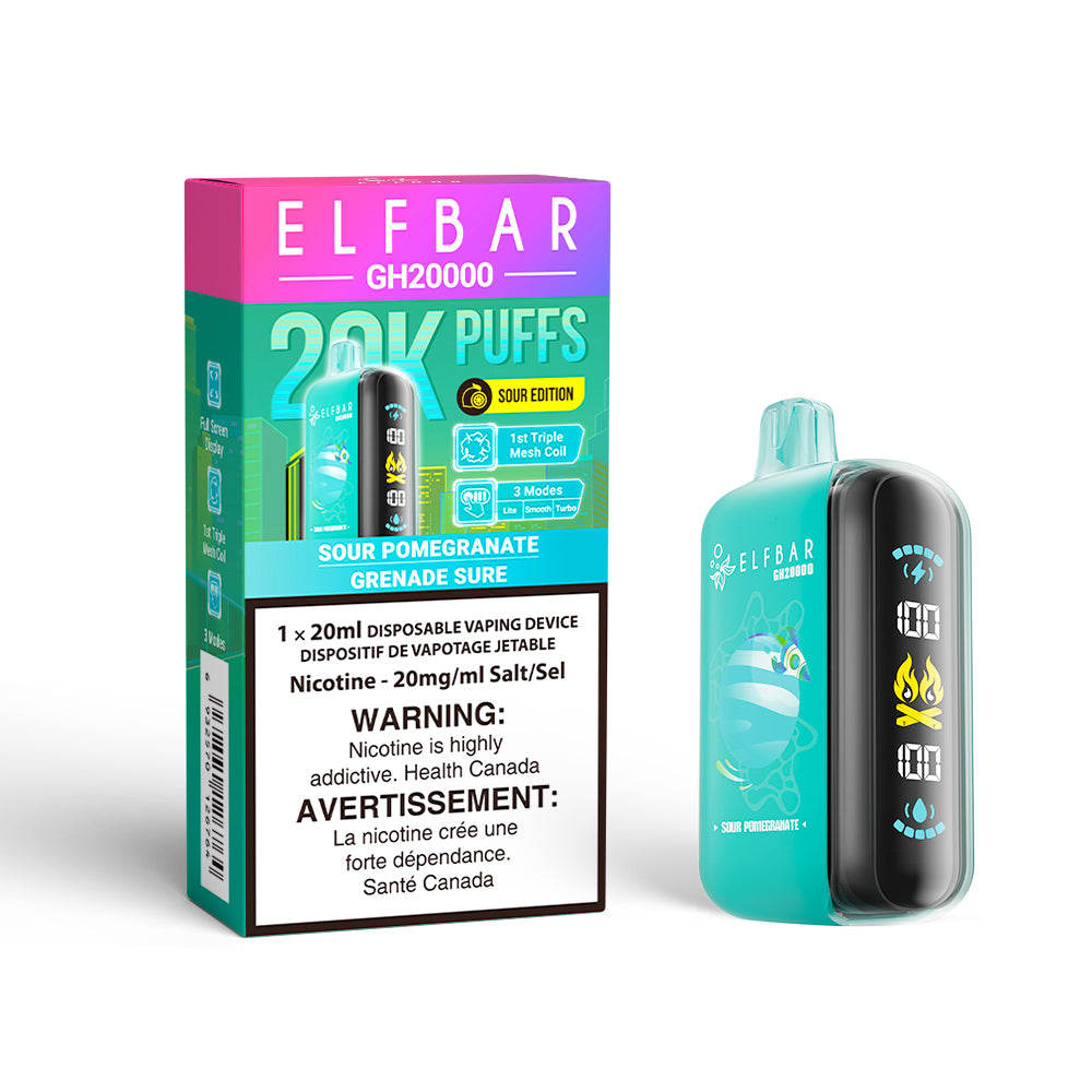 Elf Bar GH20K Disposable Vape - Sour Pomegranate
